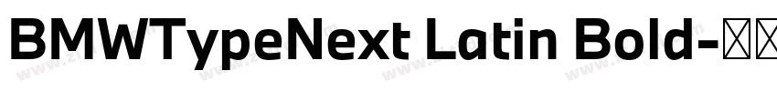 BMWTypeNext Latin Bold字体转换 BMWTypeNext Latin Bold字体转换